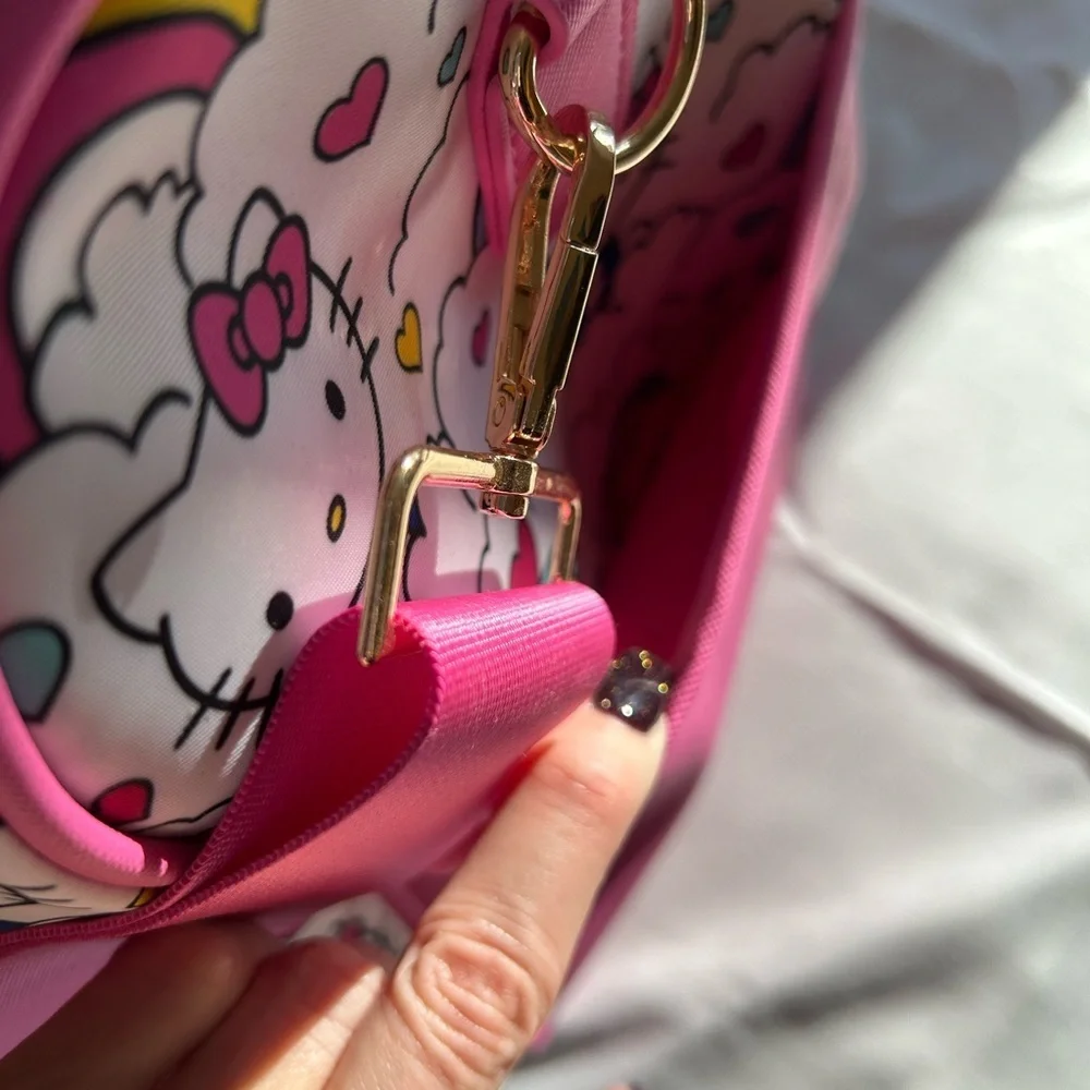 Hello Kitty Rainbow Bag Bundle - Pink and White